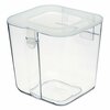 Deflecto Stackable Caddy Organizer Containers, Small, Clear 29101CR